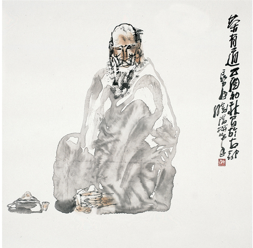 茶有道  68×68cm 2007年