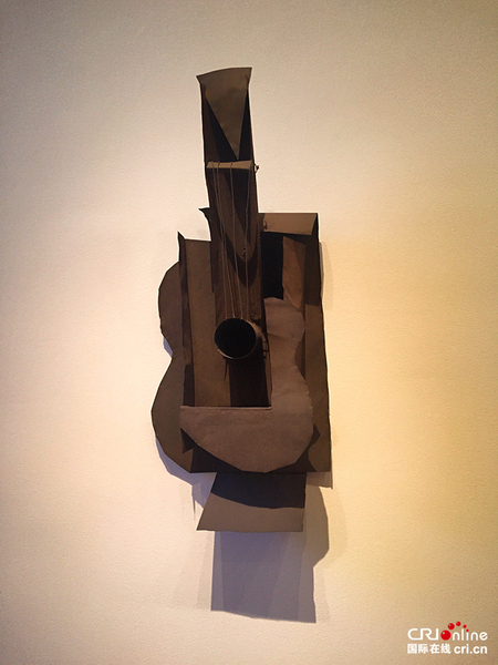 Guitar.Paris,Ferrous sheet metal and wire，1914.復(fù)制品