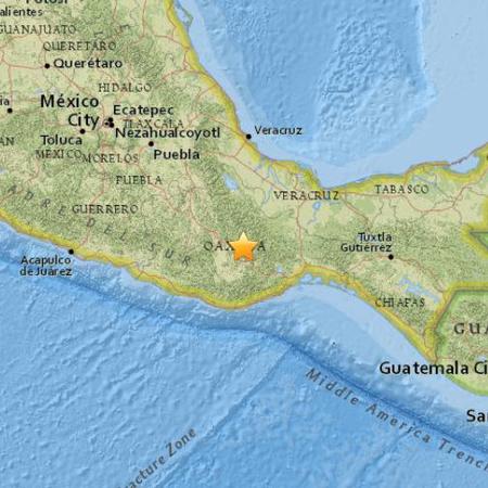 墨西哥東南部發(fā)生5.0級地震震源深度65.1公里