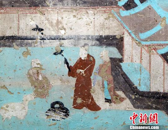 敦煌壁畫文獻揭古代元宵民俗:地區(qū)行政長官主持（圖）