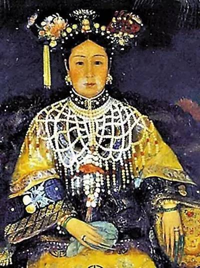 1904年美國(guó)女畫(huà)家卡爾繪制的慈禧太后巨幅肖像油畫(huà)