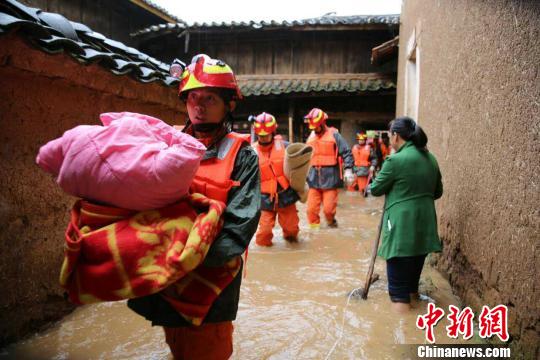 云南牟定發(fā)生強降雨洪澇災害已致3人死亡1人受傷