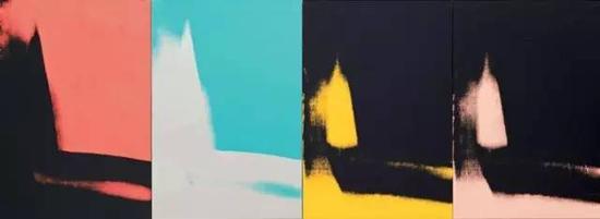 　　　　Andy Warhol， Shadows （detail）， 1978-79。 Dia Art Foundation。 （c） 2014 The Andy Warhol Foundation For the Visual Arts， Inc。 / Artists Rights Society （ARS）， New York。 Photo by Bill Jacobson Studio， New York。