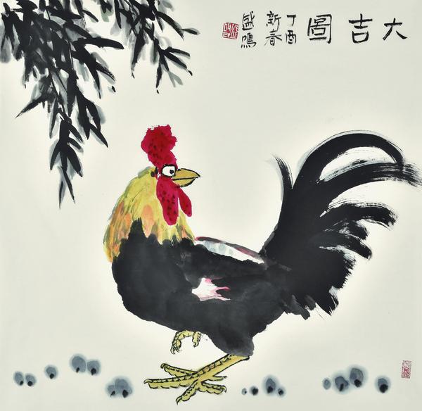 9大吉圖68x68cm（1）