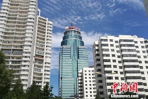 北京市東單附近某居民樓外景。<a target='_blank' href='http://www.chinanews.com/' >中新網(wǎng)</a> 程春雨 攝