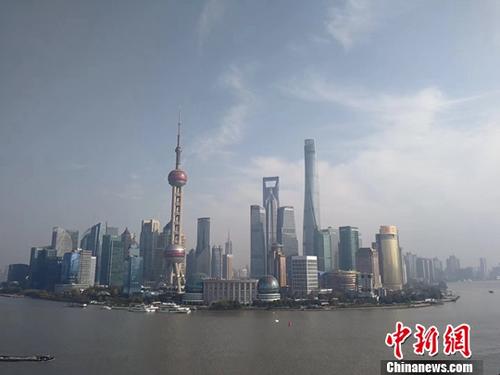 資料圖：上海東方明珠建筑群。<a target='_blank' href='http://www.chinanews.com/'>中新社</a>記者 湯彥俊 攝