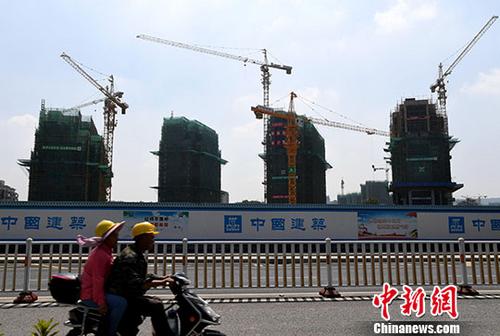 資料圖：一處在建樓盤。<a target='_blank' href='http://www.chinanews.com/'>中新社</a>記者 張斌 攝