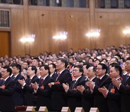 十三屆全國人大二次會議舉行第三次全體會議