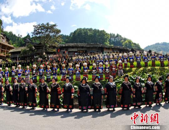 郎德苗寨。雷山縣委宣傳部供圖