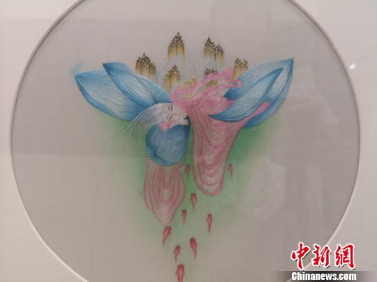 冠軍作品《畫(huà)中仙》。主辦方供圖